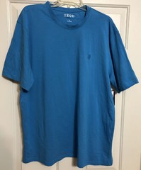 NWT IZOD size XL malibu blue short sleeve shirt men’s