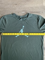 Nike Long Sleeve Shirt Air Jordan Flight Jump man Size Small Green
