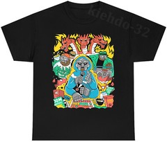 MF Doom Friends Vintage Style Hip Hop Rap Fan Art S-5XL T-Shirt Men Women Unisex