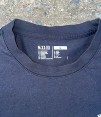 5.11 Tactical Professional S/S Tee 720 Fire Navy Fire Department Shirt L NWT