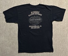 Harley Davidson Shirt Mens XL Black Birmingham AL Short Sleeve