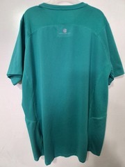 BEACH BODY Mens Piyo Short Sleeve Shirt! Stretchable! Size Large