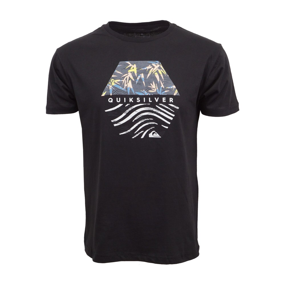 QUIKSILVER BEACH VIBE MENS GRAPHIC T SHIRT