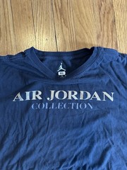 Nike Air Jordan Collection T Shirt Black XL Global Tour Logo