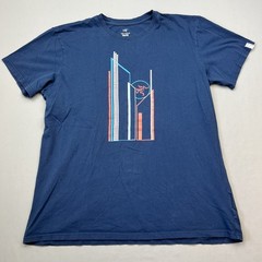 Arc’teryx T-Shirt Men XL Blue Graphic Logo Short Sleeve Cotton