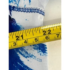 Reel Legends Freeline T-Shirt Blue White Graphic Print Short Sleeve Mens M