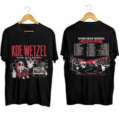 Koe Wetzel Damn Near Normal World Tour Unisex T-Shirt All Size S-5XL PR396