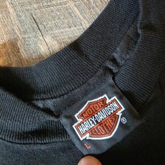 VTG Harley-Davidson Harley Owners Group Eagle Tee Shirt Size L Single Stitch