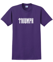 Triumph T-Shirt Short Sleeve Graphic Tees Unisex Apparel inspirational Designs
