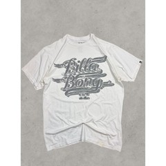 Billabong Recycler Series Mens Large White Graphic T-Shirt Organic Cotton Blend