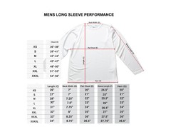 Sea Fear Men’s 50+ UPF Long Sleeve Rash Guard Scuba Diving Dive Mask White