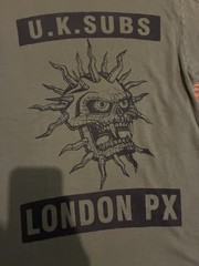 UK Subs shirt vintage Exploited GBH Damned Cock Sparrer Sham 69 Clash Germs punk