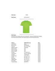 AWDis Just Cool Smooth T-Shirt – Men’s Polyester Gym/Summer/Sports/Running Tee
