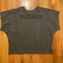 Unbranded Men’s Grey and Black T-shirt
