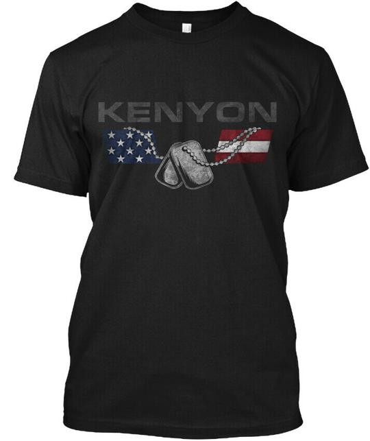Kenyon Family Honors Veterans T-Shirt Made in the USA Size S to 5XL