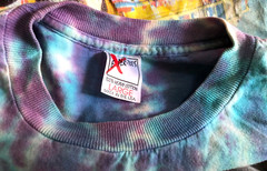 Woodstock Keep Dream Alive Tie Dye Vintage 90s Hippies Flower Power T-Shirt L