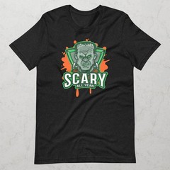 Scary All Year Frankenstein ADULTS UNISEX T-Shirt NEW