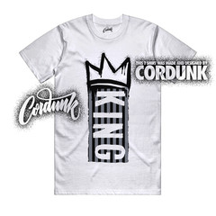 10 OG Steel White Black Light Steel Grey T Shirt Match K1