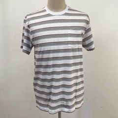 Loser Machine Knit Pocket T-Shirt Linden White/Multi Size S NWT