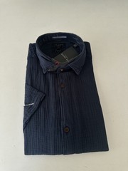 TED BAKER POLO SHIRT DIGMER Mens Textured Soft Fabric NEW Navy Summer S M XL 2XL