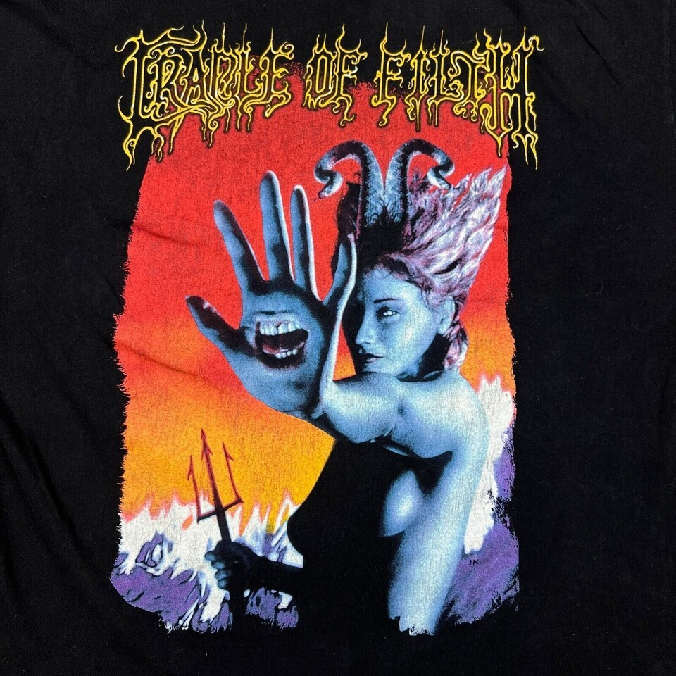 2000 Cradle of The Filth Speak To The Hand T-Shirt Unisex Tee All Sizes ZL241