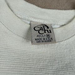 Cal Cru Shirt Mens M White Space Needle Seattle USA Graphic Single Stitch Tee