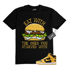 Dunk Tang Pollen Yellow Gold Black White High 2024 T Shirt to Match EAT