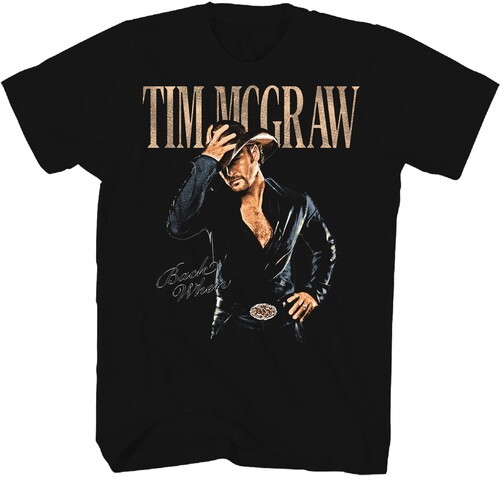 Tim McGraw – Tim McGraw – Back When T-Shirt – XL Black 31541021A4 [New ] Black,