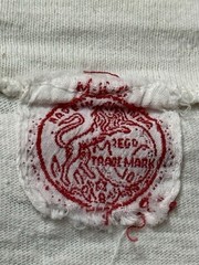 Vintage 30s 40s Paneled White Blank Tee Jersey All 100% Cotton 20.5x27x28 Rare