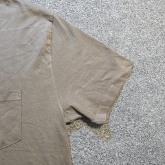 March Shirt Mens Size XL Brown Short Sleeve Crew Neck Classic Lounge Casual