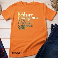 Challenge Yourself Motivational Quote Exercise Fitness Gym Unisex T-shirt