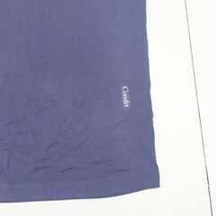 Comfrt Shirt Mens XL Blue Rayon Spandex Soft Stretch Tagless Crew Neck Tee