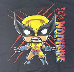Funko POP! Marvel Collectors Corps WOLVERINE 50 Year Anniversary Tee T-Shirt