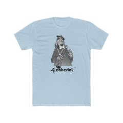 Speakerlab Speakers T-Shirt | 70’s Woofer Mascot | Vintage Home Audio – Lt Blue