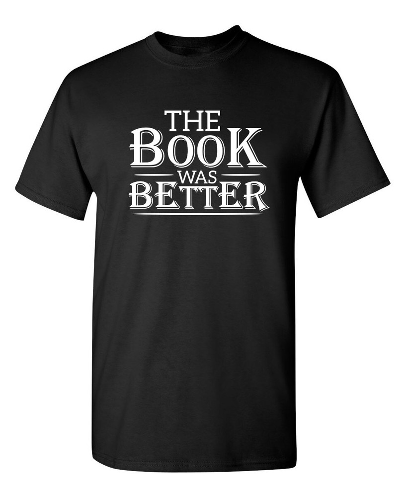 Desirable Book Sarcastic Humor Graphic Super Soft Ring Spun Funny T Shirt