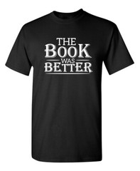 Desirable Book Sarcastic Humor Graphic Super Soft Ring Spun Funny T Shirt
