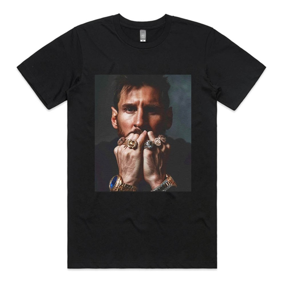 Urban Streetwear Graphic T-Shirt Men’s Fashion Portrait Print Casual Crew Neck T