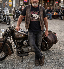 Vintage Indian Motorcycle T-Shirt, L/XL