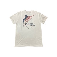 Reel Life Men’s Neptune Ocean Washed Short Sleeve Crewneck Graphic Tee