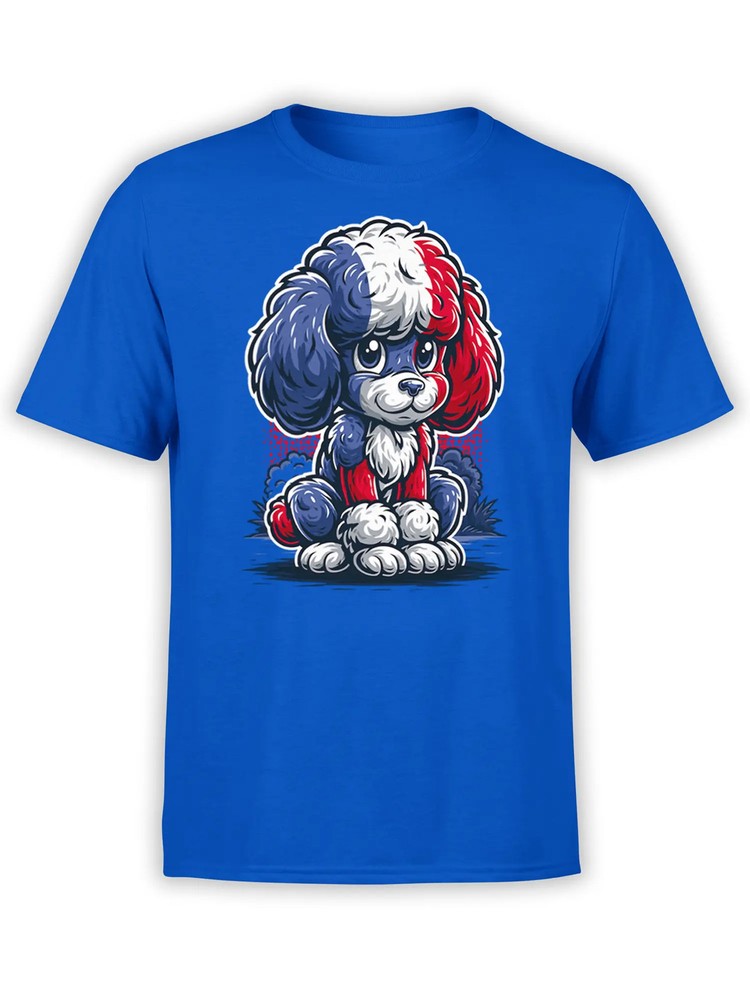 Patriotic Pup Poodle T-Shirt | Unisex