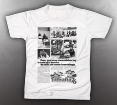 VINTAGE YAMAHA 1976 BUYER’S GUIDE TEE-SHIRT LIKE NOS