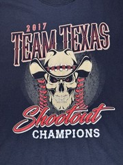 2017 Team Texas Shootout Champions T-shirt