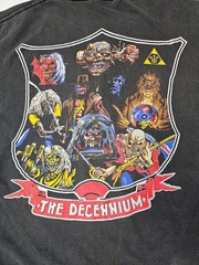 Iron Maiden Vintage T-Shirt The First Ten Years XL 1990