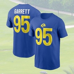 🔥NEW- 2026 Nacua, Stafford, Garrett, Verse Los Angeles Football Team Royal Tee
