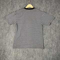 VINTAGE Canyon River Blues Ringer T Shirt Mens Large Blue Grey Striped 90s Blank