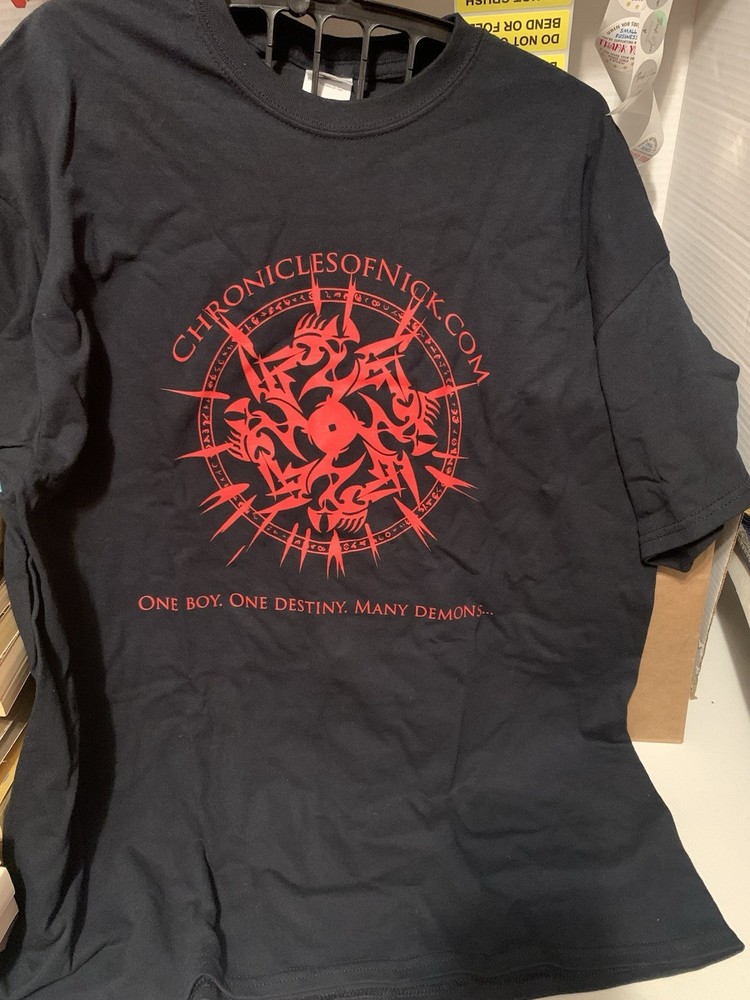 Chronicles Of Nick Sherrilyn Kenyon T-Shirt Men’s Size XL