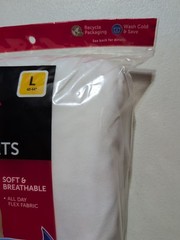 Hanes Men’s ComfortSoft 3 Pack Crew Neck, Tagless T-Shirts – White, Large 42-44
