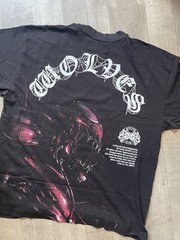 Darc Sport x Marvel With Great Power Graphic Logo Tee Black Crew Neck L 847/1000