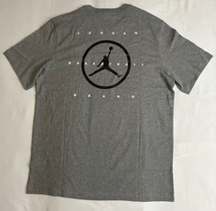 Nike Air Jordan Men’s Gray T-Shirt Jumpman Circle Logo Sz Large NEW HJ2338-091