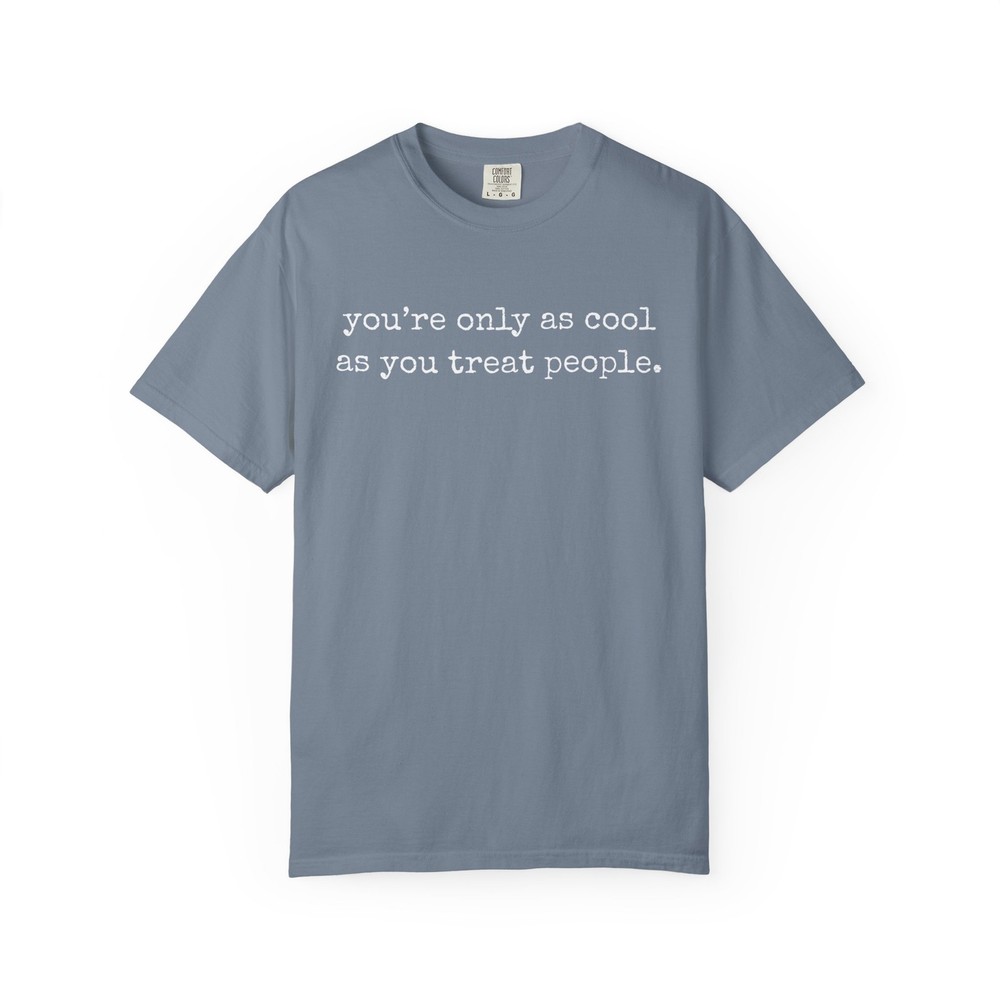 Minimalist Treat People Cool T-Shirt, Kindness Tee, Unisex Graphic Top, Positive